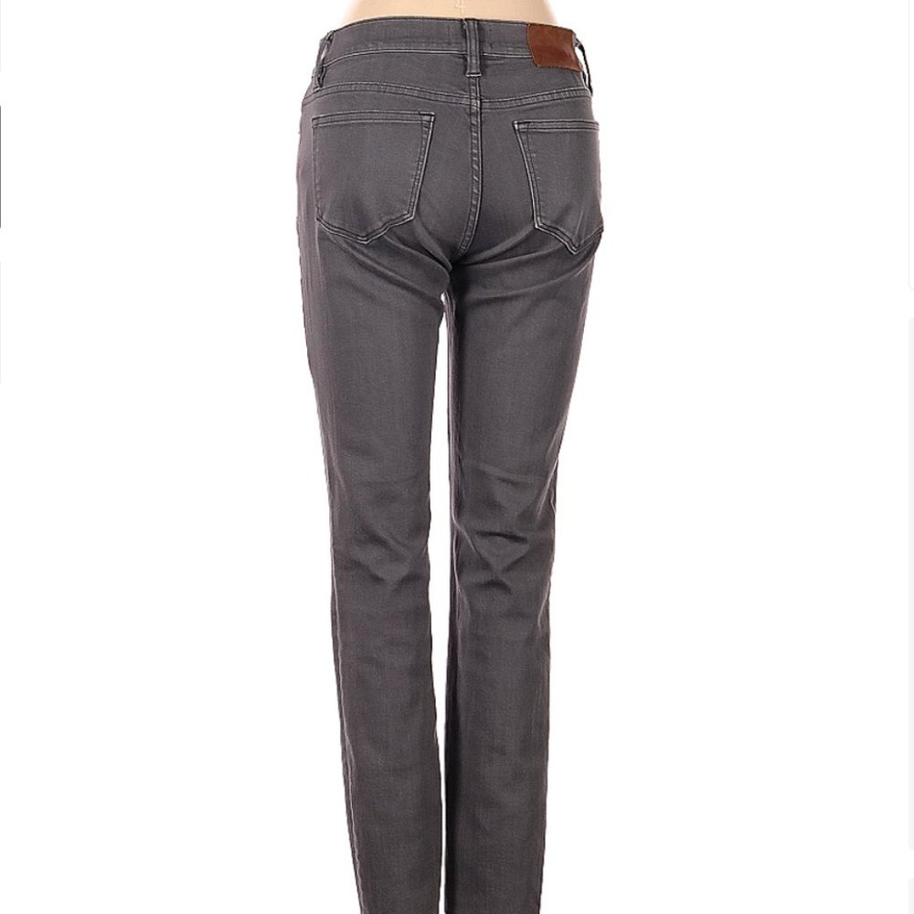 J crew toothpick skinny jeans size 26 gray denim - Picture 2 of 3